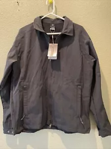 Nike Golf Sphere Pro Golf Jacket Mens Large Nwt Black Zip Up - Picture 1 of 11