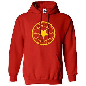 Nor Cal Original Inverse HOODIE | NorCal Born & Bred Raised in Hooded Sweatshirt - Picture 1 of 34