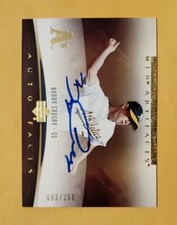 2005 Upper Deck Artifacts Auto Facts /350 Bobby Crosby #BC Auto SP 