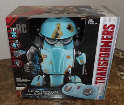 1 Hasbro Transformers Autobot Sqweeks RC Telecommande Dance Blaster Mode Ages 6+ - Image 1 of 4