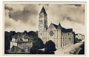 STUTTGART-CANNSTATT Liebfrauenkirche / Wildunger Strasse * Foto-AK um 1930 - Picture 1 of 2
