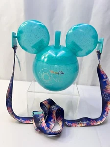 Disney Parks Disney 100 World of Color ONE Color Changing Sipper w/Lanyard - Picture 1 of 10
