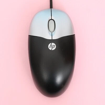 HP M-UAE96 Optical USB 2-Button Computer Mouse w/ Scroll Wheel (Black) - Image 1 of 3