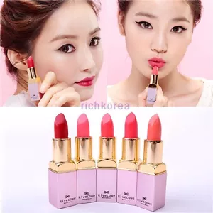 Sexy lápiz labial de gasa de color larga duración tinte grueso Rivecowe rojo rosa naranja - Imagen 1 de 11