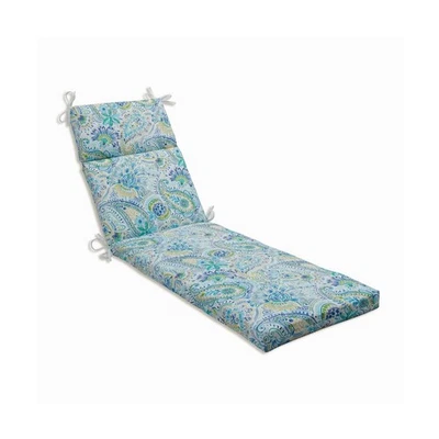 Almohada Perfecta Paisley Interior/Exterior Espalda Dividida Chaise Lounge Cojín con T... Foto 1 de 4