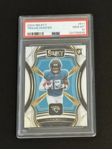 Travis Hunter 2024 Panini Select XRC Silver Prizm RC #511 PSA 10 - Bild 1 von 5