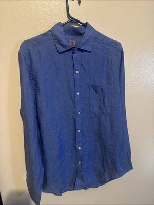 J McLaughlin Button Up Shirt Blue  - Image 1 of 4