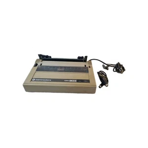 Commodore MPS803 Dot Matrix Printer. In MPS-803 Turns On But Untested - Afbeelding 1 van 24