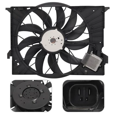 Radiator Cooling Fan Assembly For Mercedes-Benz CL600 CL63 AMG E63 AMG - Image 1 of 4