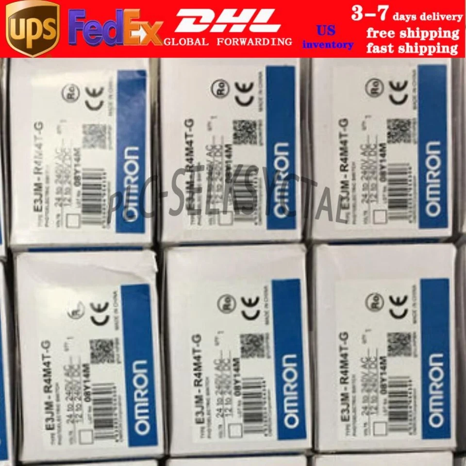 1 Pack Brand-new E3JM-R4M4T-G Omron Brand-new Photoelectric Switch E3JMR4M4TG / - Image 1 of 1