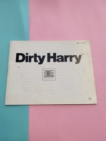 Dirty Harry: Instruction Booklet Manual Only (Nintendo, NES-2Y-USA) 