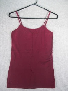 NO BOUNDARIES Womens Juniors Size med 7/9 Sleeveless Red Tank Top Shirt - Picture 1 of 8