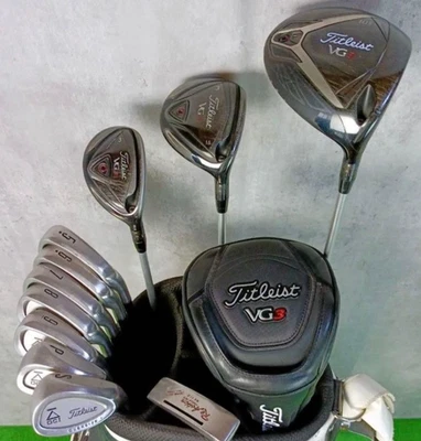 Titleist Club Set 1W 3W 3H 5-9i Pw Sw PT 11pc RH Graphite Regular Men Golf - Image 1 of 4