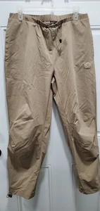 ALIEN WORKSHOP Beige Skate Hiking Sz L Pants Drawstring Pull On Skater Unisex - Picture 1 of 5