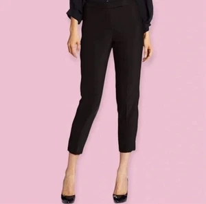 Robert Rodriguez Straight Leg Ankle Pants Black Size 2 - Picture 1 of 6