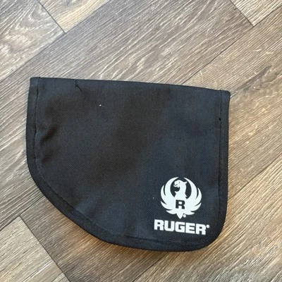 Factory Ruger Subcompact Semi-automatic LCP .380 Zippered Black Soft Pistol Case - Image 1 of 4