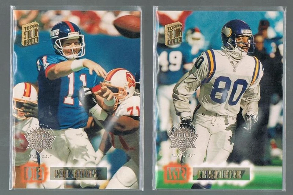 1994/94 TSC Super Bowl XXIX Phil Simms #210 giants - Image 1 of 1
