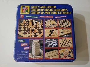 Damas para centro de juego familiar Pavilion ajedrez backgammon dominó punta de tic tac... - Imagen 1 de 10