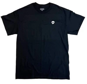 Zero Skateboards Tee shirt Mid Skull Black - Picture 1 of 5