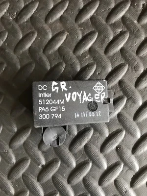 Chrysler Grand Voyager Seat Impact Sensor 512044M 2005 Year Rhd - Изображение 1 из 4