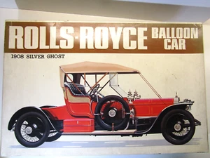 Bandai 1:16 Scale 1908 Rolls-Royce Silver Ghost Balloon Car Model Kit # 38046 - Bild 1 von 13
