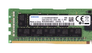 Samsung 64GB DDR4 2666MHz RDIMM (M393A8K40B22-CWD6Q) Registered ECC Server RAM - Photo 1/2