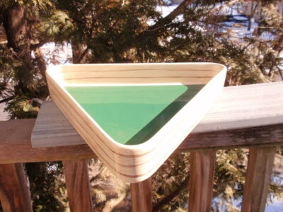 CERAMIC SERVING CHIP TRAY BOWL POOL BALL RACK LUMINARC - Image 1 of 4