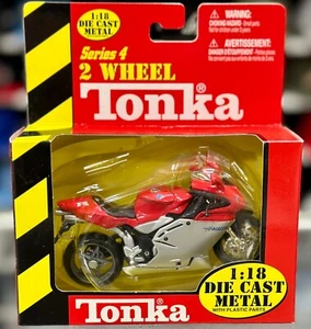 1:18 Augusta F4 Motorcycle Motorbike Tonka 2 Wheeler 1/18 | Vintage - Picture 1 of 2