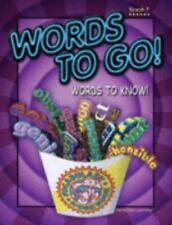 Words to Go: Words to Know Book F - 9780789154736, Jan Gleiter, paperback