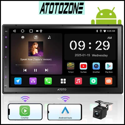 ATOTO A5L 7 Pollici Autoradio 2 DIN ChatGPT-AI CarPlay Android Auto GPS NAVI CAM - Immagine 1 di 4
