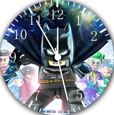 Lego Batman Wall Clock E35 Personalized option with adding name - Image 1 of 2
