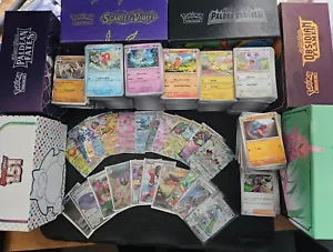 Pokemon Cards Bundle X100 Cards - Scarlet and Violet sets (Read Description) - Picture 1 of 2