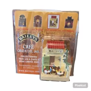 Vtg 2001 Bailey's Cafe Series Coffee Shops Unopened Costa del Sol - Picture 1 of 1