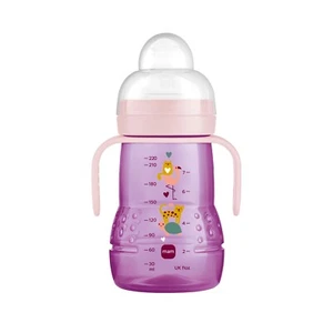 MAM Trainer+ (220 ml), Drinking Bottle for Transition to a Cup, Drinking Cup wit - Picture 1 of 5