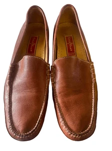 Cole Haan Women’s Brown Round Toe Leather Slip-On Loafers Size 10AA - Picture 1 of 11