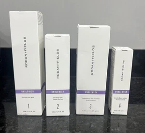 Rodan + Fields UNBLEMISH Regimen for Acne Prone Skin Exp 12/2024 FULL SIZE NEW!