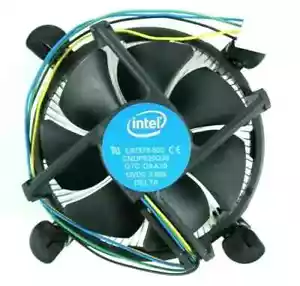 HP Intel Lga1155/1156 Aluminum/Copper CPU Heatsink With Cooling Fan - E97378-001 - Picture 1 of 6