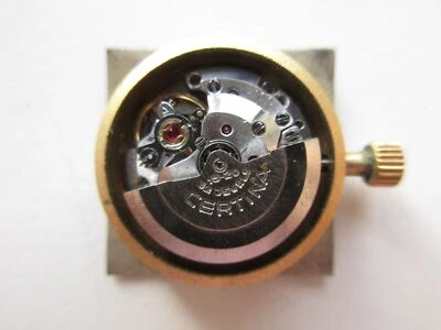 Certina cal. 15-20 Reloj Suizo Automático Movimiento Firmado Corona - Funcionando Foto 1 de 4