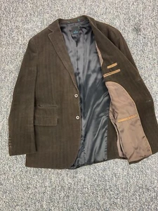 Men’s 42R Brown Corduroy Hechter Studio Blazer Sport Coat Jacket - Picture 1 of 9