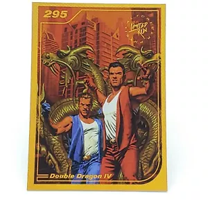 Limited Run Games GOLD Trading Card #295 Double Dragon IV Mint! - Picture 1 of 6