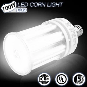 100W LED Corn Light E39 Replace for 400W MH/HPS/HID Bulb UL for Warehouse Shop - Picture 1 of 12
