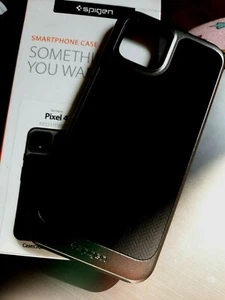Spigen Google Pixel 4 Neo Hybrid Case (GunMetal) - Picture 1 of 12