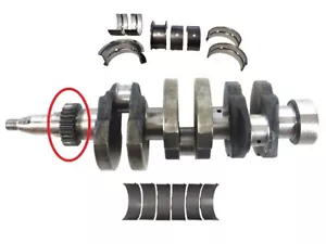 Kurbelwelle für Mitsubishi L3E L3A L3C L3E2 inkl. Lagerschalen - Bild 1 von 1