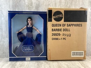 Barbie - Bambola da collezione Regina degli Zaffiri Cristalli Swarvoski - come nuova, NUOVA - Foto 1 di 14