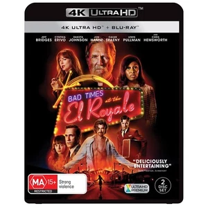 Bad Times At The El Royale (4K UHD + Blu-Ray) Brand New & Sealed - Region B - Picture 1 of 1