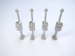 HO Scale Pole Relay (set of 4) for Model Train Layout by Century Foundry (2110) - Picture 1 of 2