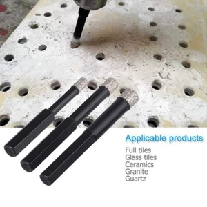 Dry Diamond Hole Saw Drill Cutter WAX Bit Vacuum Brazed Porcelain 16-20mm - Imagen 1 de 5