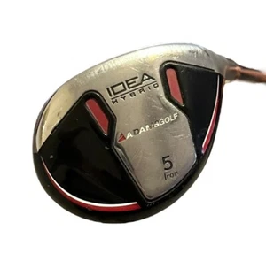 Adams Golf IDEA Hybrid Club 5 Iron 5H Senior Flex RH Tight Lies Plus Supershaft - Picture 1 of 9
