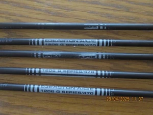 5 x Easton ACE 1206 G Series Arrows - 470 Spine - 73cm - Picture 1 of 3