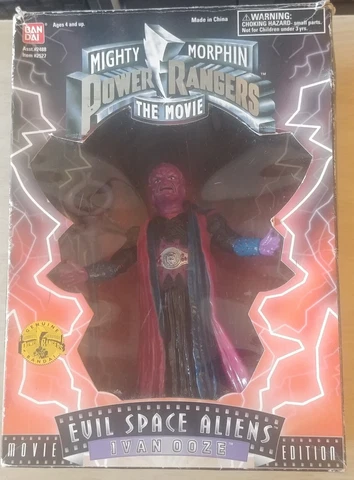 Mighty Morphin Power Rangers Evil Space Aliens Ivan Ooze Vintage 1995 CIB!! Cover